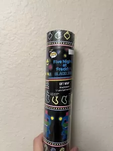 Funko Five Nights at Freddy's FNAF Black Light Gift Wrap Paper 50 sq ft -1 Roll - Picture 1 of 5