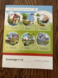 Amplify Core Knowledge Language Arts 7-12 BOOK Activity Book Kindergarten - Picture 1 of 6