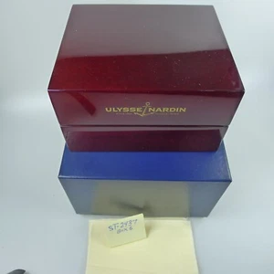 Ulysse Nardin Scatola per orologi in legno di mogano, con scatola esterna - Foto 1 di 6