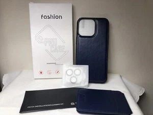 iPhone 15 Pro Max “BLUE”Phone Case Plus Money Clip/Card Holder Included - Picture 1 of 7