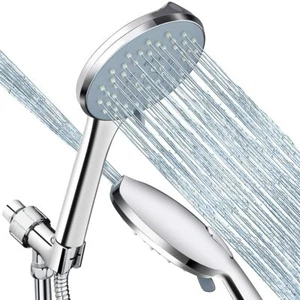 Shower Head, Shower Head with Handheld 5 Spray Settings Shower Heads High Pressu - Picture 1 of 8
