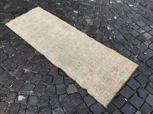 Turkish Antique rug Bohemian Area rug Oushak rug Vintage Rug Handmade Wool rug - Picture 1 of 12