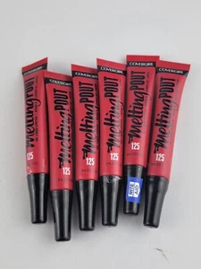 6 PACK COVERGIRL MELTING POUT GEL LIQUID LIPSTICK 125 GELL YES - Picture 1 of 5
