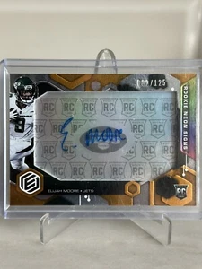 Elijah Moore 2021 Panini Elements Rookie Neon Signs RC Autograph /125 - Picture 1 of 2
