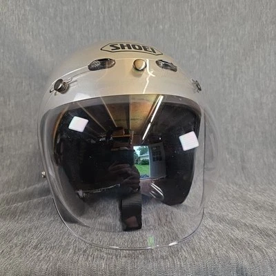 Capacete Shoei RJ-Air tamanho L 1999 Biltwell protetor facial completo Snell Appr Harley vintage - Imagem 1 de 4