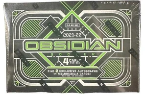 Panini 2021/22 caja pequeña de fútbol obsidiana - Imagen 1 de 11