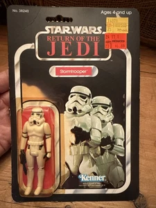 De colección Star Wars-Kenner-Stormtrooper 65 Back-Return of the Jedi-SELLADO-MOC-1983 - Imagen 1 de 8