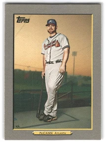 Béisbol Brian McCann 2009 Topps #TR19 Atlanta Braves rojo pavo - Imagen 1 de 2