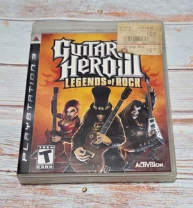 Guitar Hero III: Legends Of Rock - Playstation 3 PS3 Completo En Caja Original - Imagen 1 de 4