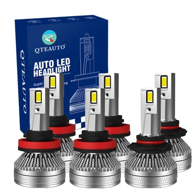 9005/HB3/H10 H8/H9/H11 LED 灯泡雾灯高低 12V 至 2010-2012 雷克萨斯 HS250H — 第 1/4 张图片