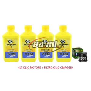 4 LT OLIO MOTORE BARDAHL XTM 20W50 + FILTRO OLIO DUCATI - Bild 1 von 1