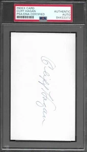 Cliff Hagan HAWKS AUTÓGRAFO FIRMADO 3x5 TARJETA DE ÍNDICE PSA / ADN AUTÉNTICO C - Imagen 1 de 2