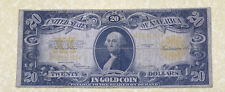 FR. 1187 1922 $20 TWENTY DOLLARS GOLD CERTIFICATE US CURRENCY NOTE