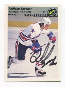 1993 Classic Pro Prospects Philippe Bouche Signed Card Hockey Autograph AUTO #68