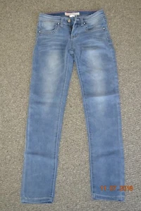 Free Planet! Girls Leggings Jeans with Lace Pockets Size 12,Excellent condition - Picture 1 of 8