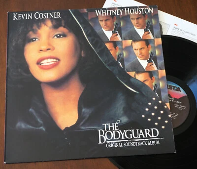 Whitney Houston - The Bodyguard 1st Press Vinyl OST Greek/EU 1992 LP ORG VG+/EX Foto 1 de 4