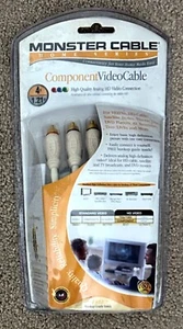 NEW SEALED MONSTER Cable 4 FT Home Series Component Video Cable - Picture 1 of 1