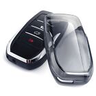 Black Transparent Key Fob Case Cover For Toyota For Sienna/For Venza/For
