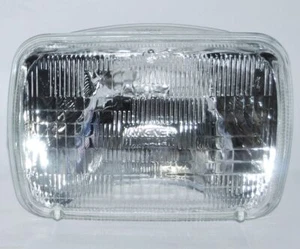 7X6 Halogen Sealed Beam Hi Low Beam Glass Headlights Headlamp Light Stock Bulbs - Picture 1 of 2