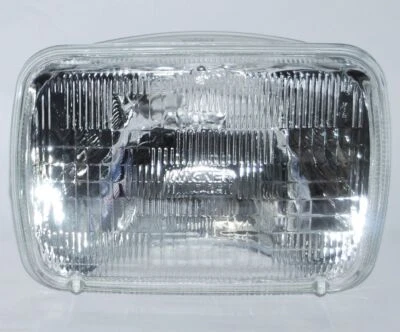7X6" Halogen Sealed Beam Hi / Low Beam Glass Headlight Headlamp Light Stock Bulb - Image 1 of 2