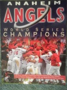2002 Anaheim Angels World Champions ...With CD Disc.Offical Roster & Stats - Picture 1 of 4