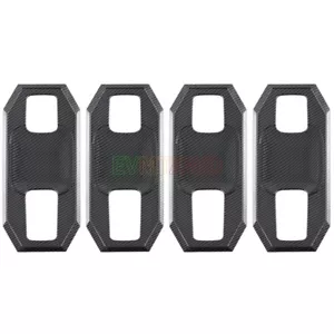 For Ford F-150 Accessory 2023 Carbon Car Side Door Handle Bowl Protector Cover - Picture 1 of 7