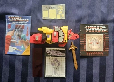 Transformers Predacon Headstrong Predaking Vintage 1986 With Some Accessories  - Image 1 of 4