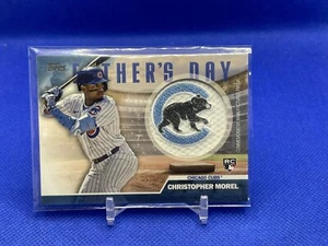 2023 Topps Series II Christopher Morel Fathers Day Patch (Blue) #FD-CM (RC) - Picture 1 of 2