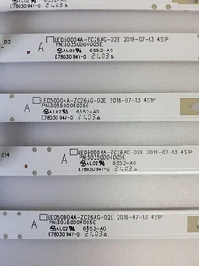 Westinghouse WR50UT4009 Hintergrundbeleuchtung Streifen (9) LED50D04A-ZC26AG-02E 30350004005E - Bild 1 von 7