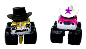 Blaze & The Monster Machines Mini 1" Starla Cowgirl Bump Cowboy Truck Cake Top - Picture 1 of 7