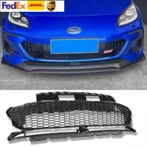 Malla de parachoques delantero negro brillante para Subaru BRZ ZD8 2022-2023 - Imagen 1 de 3