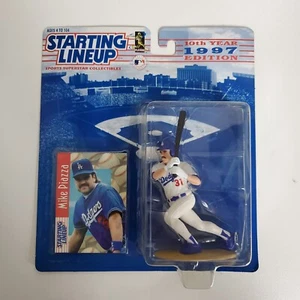 1997 Starting Lineup MLB Action Figure Los Angeles Dodgers Mike Piazza - Picture 1 of 7