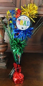 Amscan Party City Table Centerpiece Burst Congrats Grad Graduate Multicolor - Picture 1 of 5