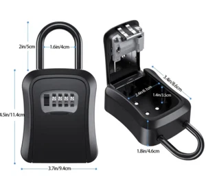 Sichern Sie Ihre Ersatzschlüssel mit einer wandmontierten Passwort-Schlüsselbox - Bild 1 von 3