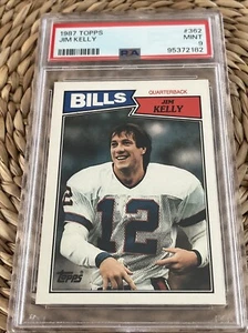 1987 Topps #362 Jim Kelly RC Bills Hof PSA 9 - Bild 1 von 2