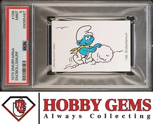 SNOWBALL SMURF PSA 9 1979 Andra Motiv Smurfarna Snobollsmurf Smurf #136 - Picture 1 of 2