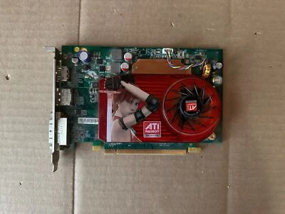 ATI RADEON HD3650 256MB GDDR3 128BIT DP HDMI DVI PCIE X16 VIDEO CARD D5-1(6) - Image 1 of 4