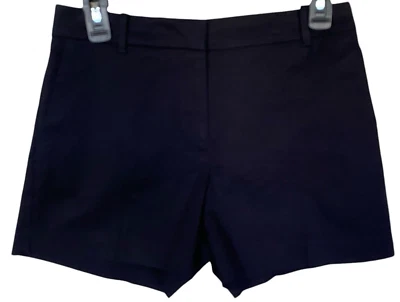 Pantalones Cortos Ann Taylor The City Pequeña Talla 2 Para Mujer Negros Clásicos Tiro Medio Nuevos con Etiquetas $50 Foto 1 de 4