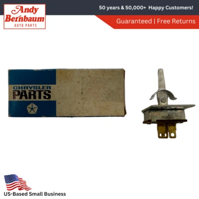 1972-1973 Chrysler A/C & Heater Blower Control Switch 3502149 NOS - Image 1 of 4