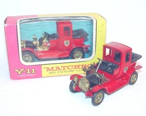 Matchbox 1:50 Models of Yesteryear 1912 PACKARD LANDAULET 2 Versions Y-11 MIB`65 - Picture 1 of 8