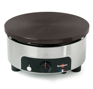 Crepes maker Crepesgerät 40cm Krampouz Standard Rund Gas manuell mit Batteriezün