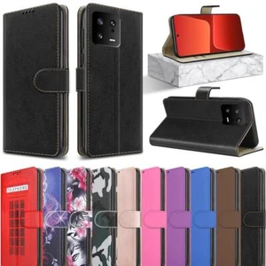 For Xiaomi 13 Pro Case, Slim Flip Leather Book Wallet Stand Phone Cover - Picture 1 of 13