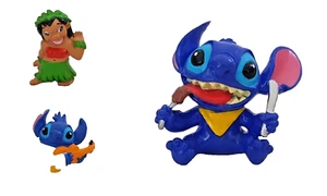 Lilo & Stitch "Serie 3 figure 1 Lilo e 2 Stitch" cm. 4,5/5 Nessuna Marca - Imagen 1 de 7