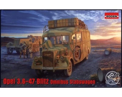 Roden Opel 3.6-47 Blitz Omnibus Stabwagen 1:35 810 modellismo - Immagine 1 di 4