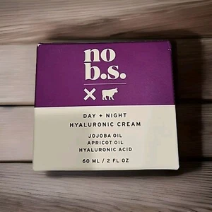 No B.S. Day + Night Hyaluronic Acid Cream Facial Lightweight Moisturizer 2 Oz - Picture 1 of 2