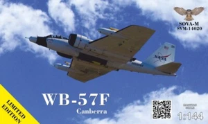 Sova Modelo 14020 1:144 WB-57F "Canbera" NASA Plástico Modelo Kit - Imagen 1 de 1