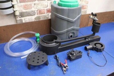 Bruciatore olio esausto Gasolio Per Stufa A Legna Camino Caldaia 12v / 220v  - Immagine 1 di 4