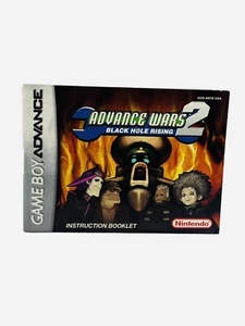 Advance War 2 Black Hole Rising Nintendo Game Boy Advance Instruction Manual Vtg - Picture 1 of 7