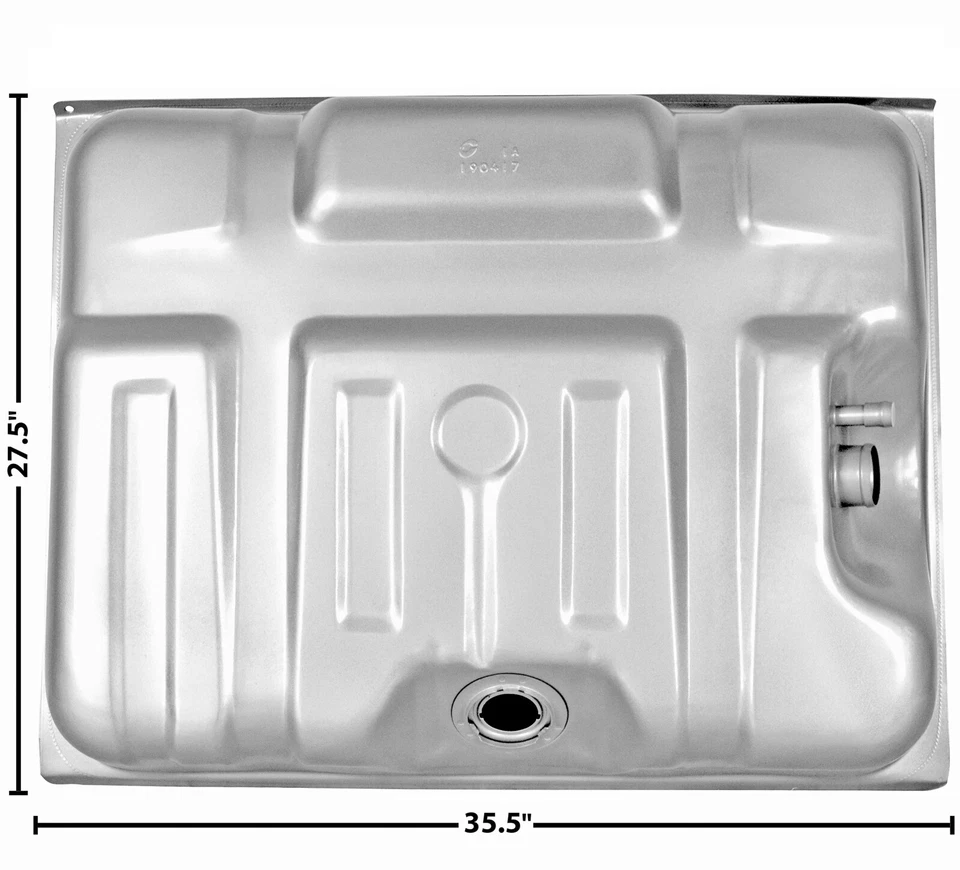 1973~1978 Ford Truck Fuel Gas Tank 38 Gallon Galvanized wo/Roll Valve Hole T3000 Foto 1 de 1