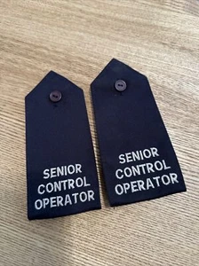 Charreteras obsoletas para ex policía de control mayor. Nuevo. J1 - Imagen 1 de 4